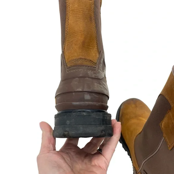 Carhartt Heritage Waterproof Wellington 9 1/2W Brown - Picture 10 of 16